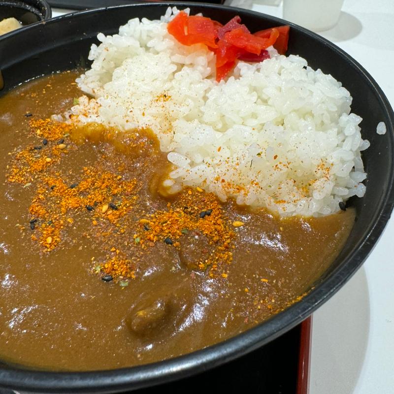 カレー丼(西谷食堂花ぐるま)
