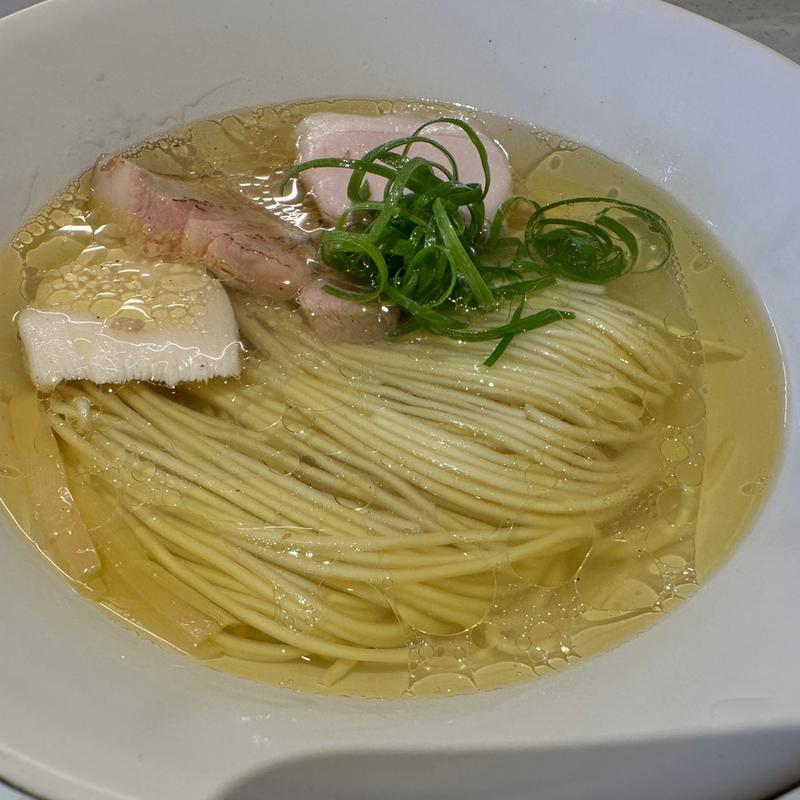 塩そば(中華そば 九道 KUDO)