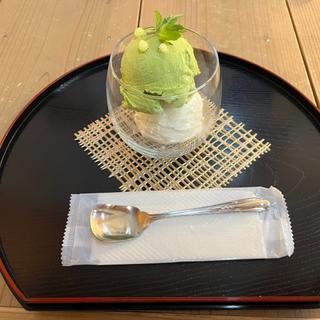 抹茶ジェラート(寺町たまり駅 )