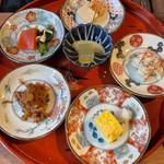 伊万里豆皿の盛り合わせ