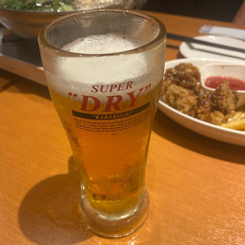 生ビール 中(越後庵 牡丹 -名駅本店-)