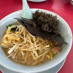 醤油とんこつネギラーメン(ラーメン山岡家 上尾店)