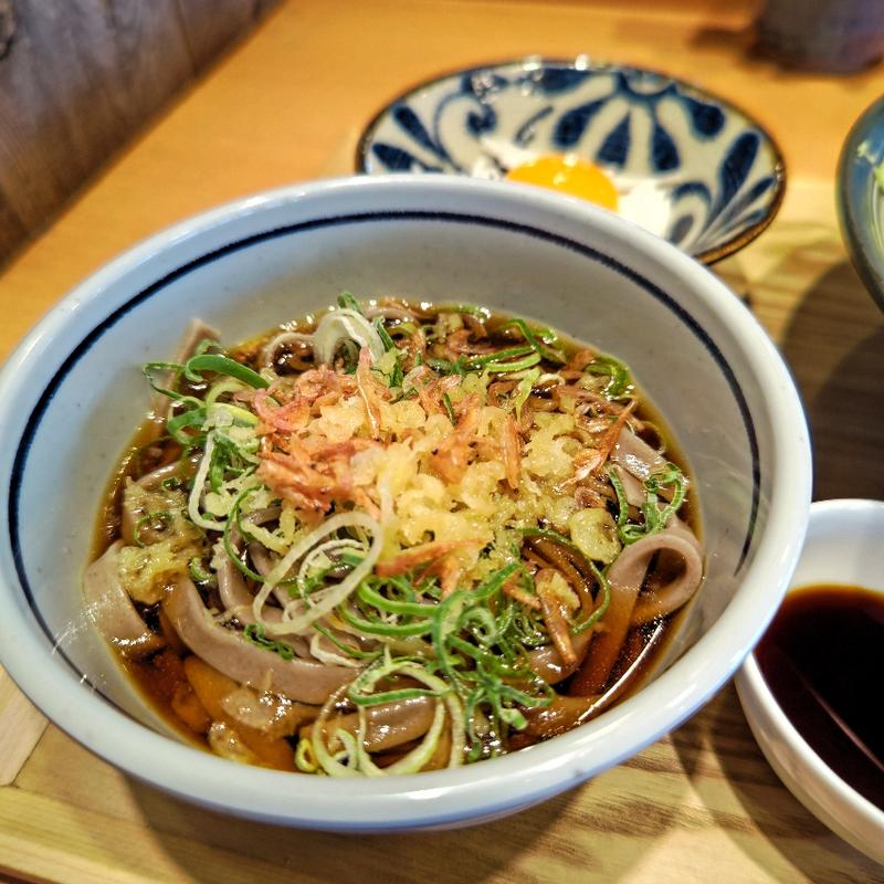 (冷)半そば(東京とろろそば 横浜丸山台店)