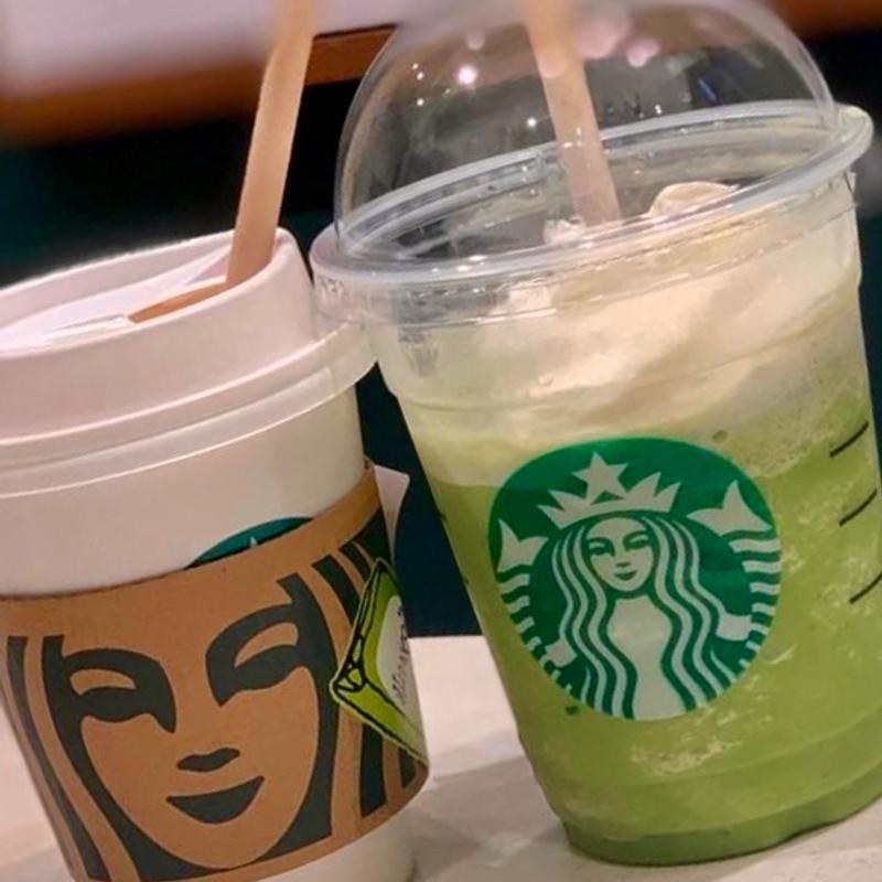 抹茶ティーラテ(スターバックスコーヒー なんばパークス店)