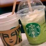 抹茶ティーラテ(スターバックスコーヒー なんばパークス店)