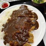 カツカレー(お食事処 峠)