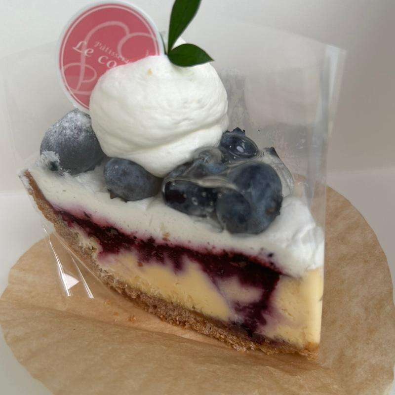 ブルーベリーとベイクドチーズのタルト(パティスリー・ル・クール)