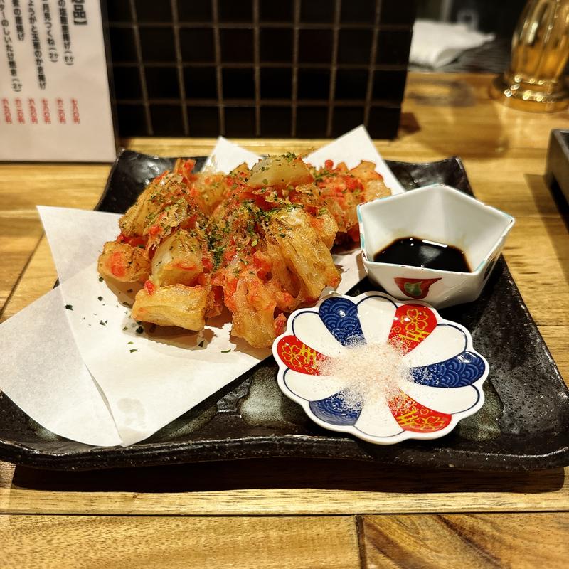 紅しょうがと玉葱のかき揚げ(Akichi)