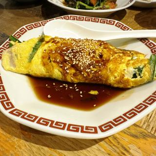 餡かけ 豚ニラオムレツ(Akichi)