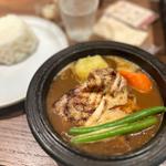 鶏豚コラボステーキカリー(アルペンジロー 元住吉店)