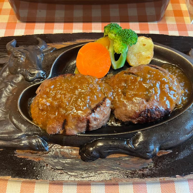 げんこつハンバーグ(炭焼きレストランさわやか 浜松篠ケ瀬店 )
