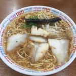 中華そば 濃口半分づつ（脂身 赤身）(中華そば大橋)