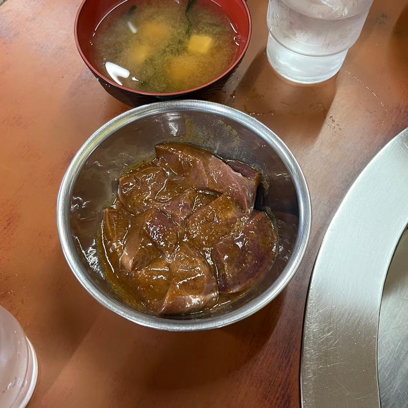 レバー定食(山木屋 )