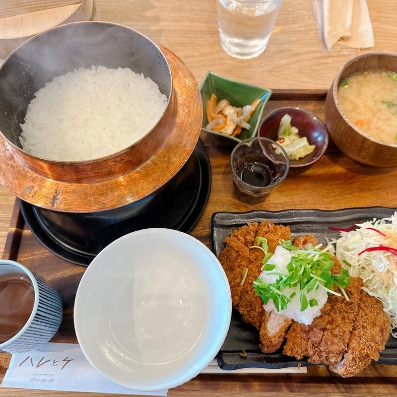 和風おろしとんかつのお膳(日本のいいもの食堂 ハレとケ)