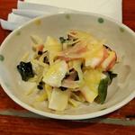 マグロとタコの酢みそ和え