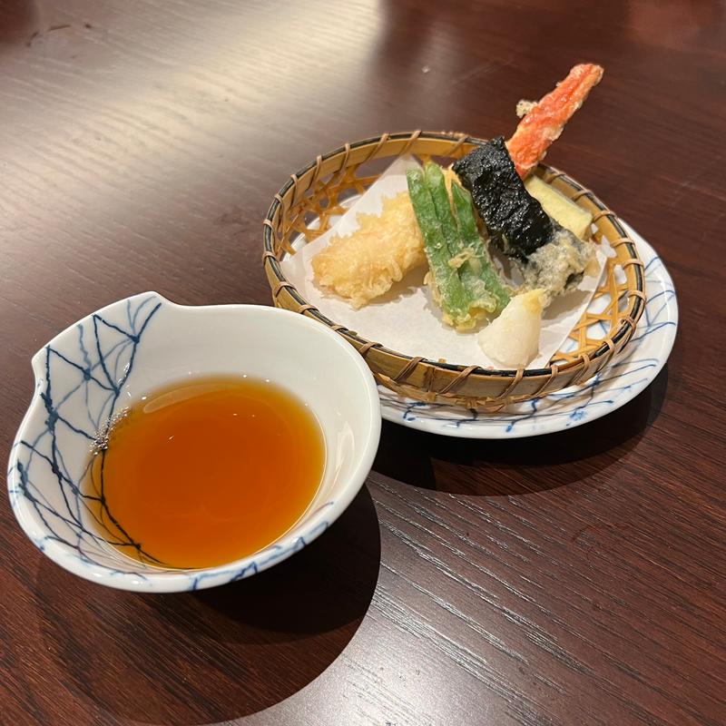 かに天ぷら(かに道楽横浜店)