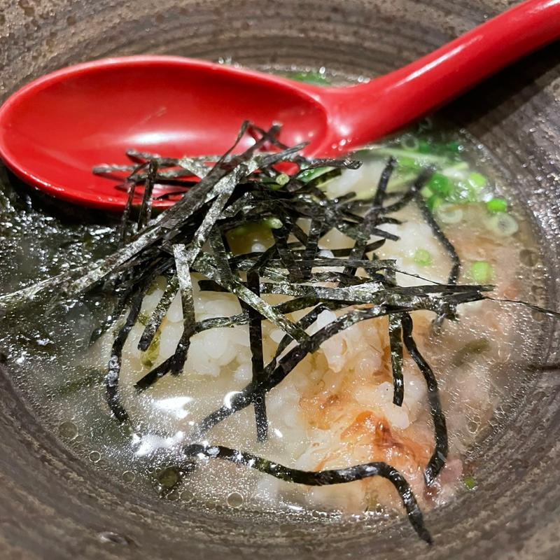 鳥茶漬け(地葉はなれ)