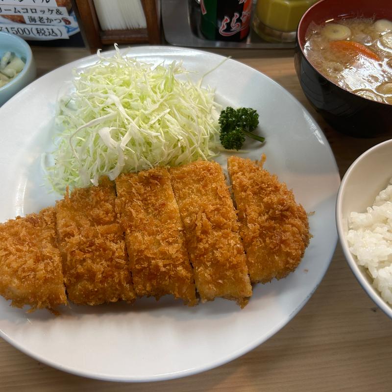 大ロースカツ定食(井泉 本店)