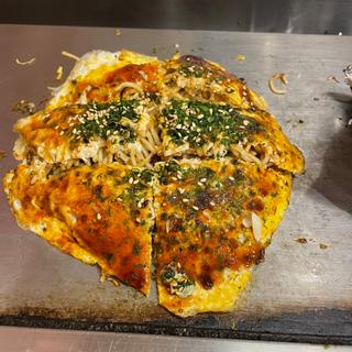 肉玉ハーフ焼き(赤鬼 池袋店)