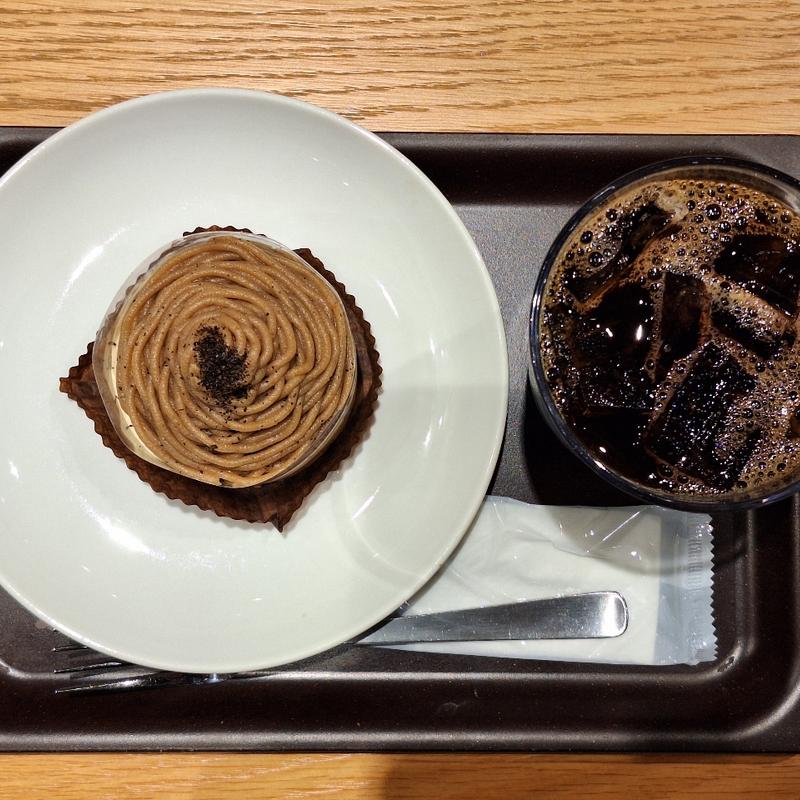 栗とほうじ茶のモンブラン(スターバックス コーヒー イオンタウン伊賀上野店)