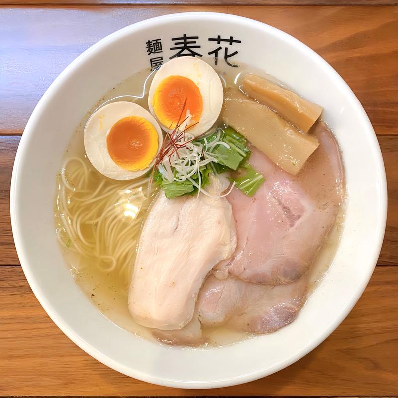 二種のチャーシューと煮卵の淡麗塩麺(麺屋 春花)
