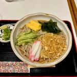 冷したぬきそば(蕎麦 セイジ)