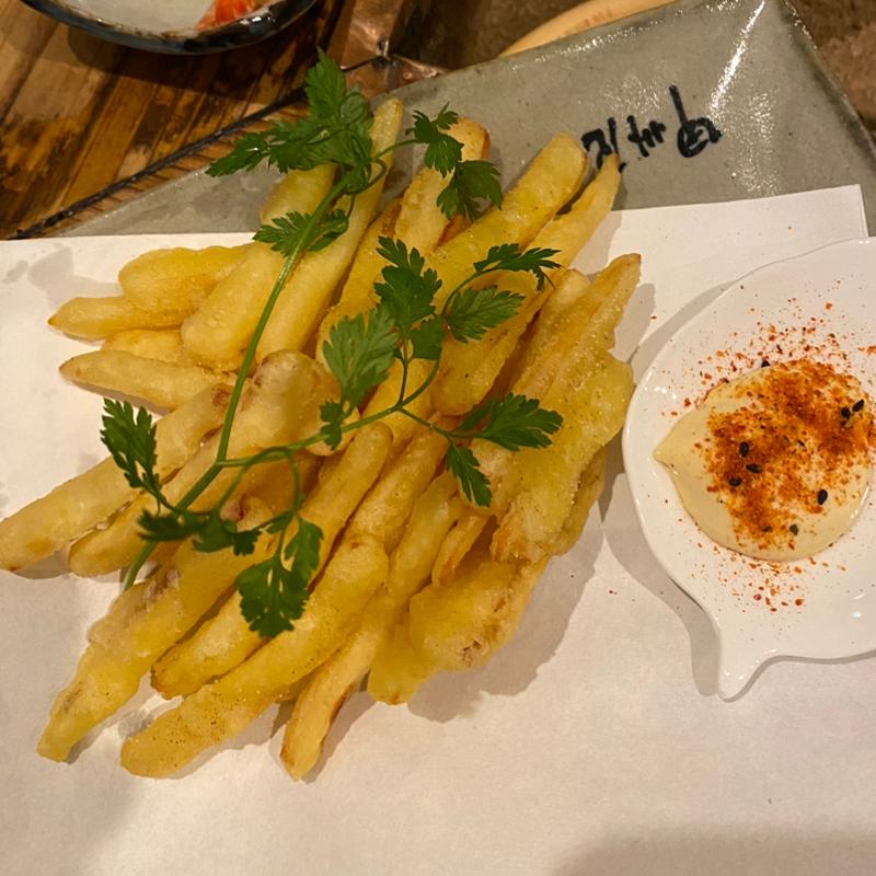 サキイカの天ぷら(甲州屋)