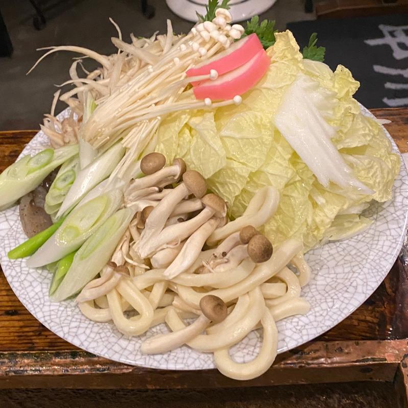 鴨鍋　具材(甲州屋)