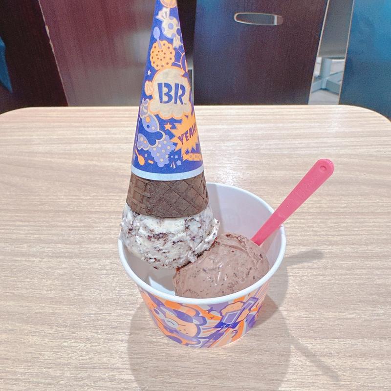 ダブルスモール(サーティワンアイスクリーム イオンモール日根野店)