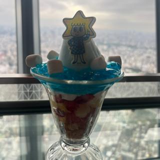 ソラカラちゃんパフェ (SKYTREE CAFE 340)