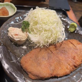 牛かつ麦飯定食(とろろ付き)(牛かつ いろは)