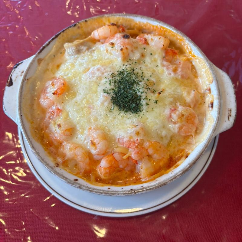 グラタン風スパゲッティシシリー(キャンティ )