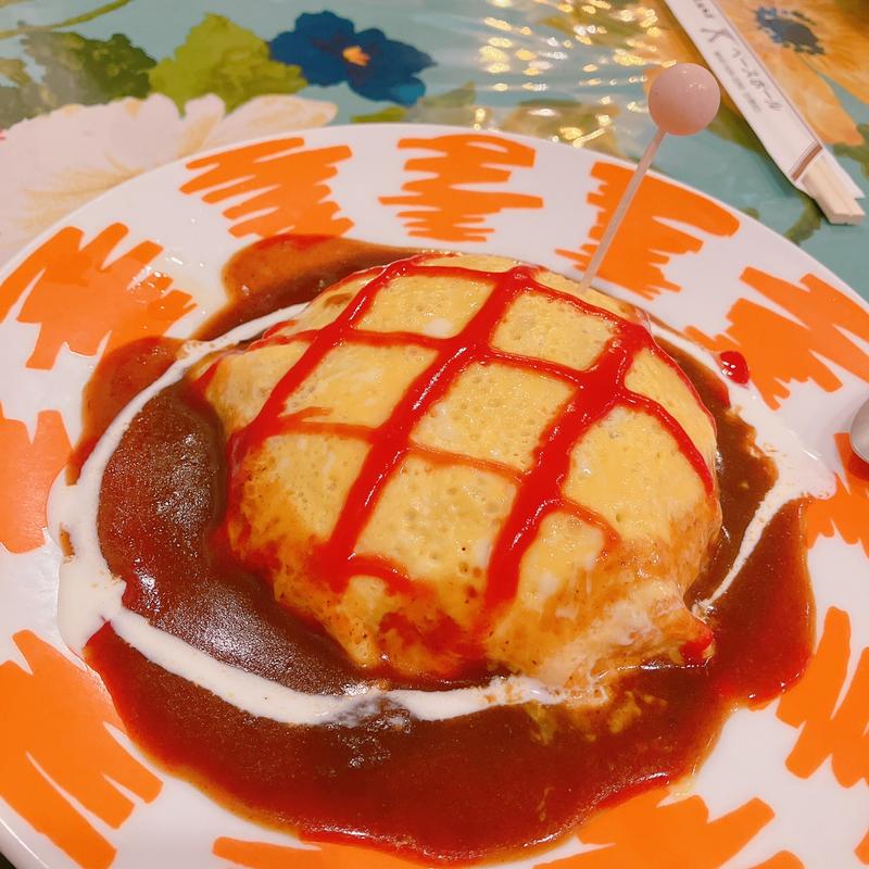 東京ドームオムライス(ベースボール)