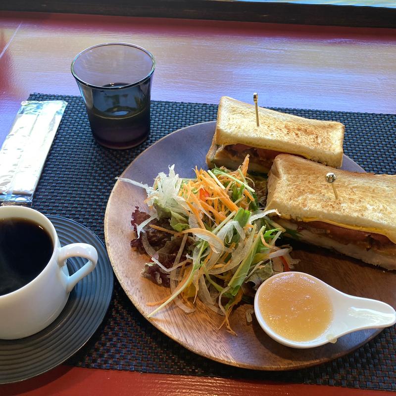 チリコンカンチキンサンドセット(ほたるの庭)