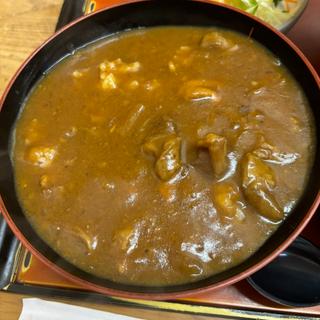 カレー丼そばセット(つけ汁家 安曇野 )