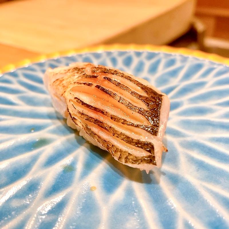 カマス（昼上会席）(広島 鮨 天ぷら いわい)