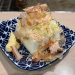 冷奴(もんじゃ 鉄板焼 えびすや)