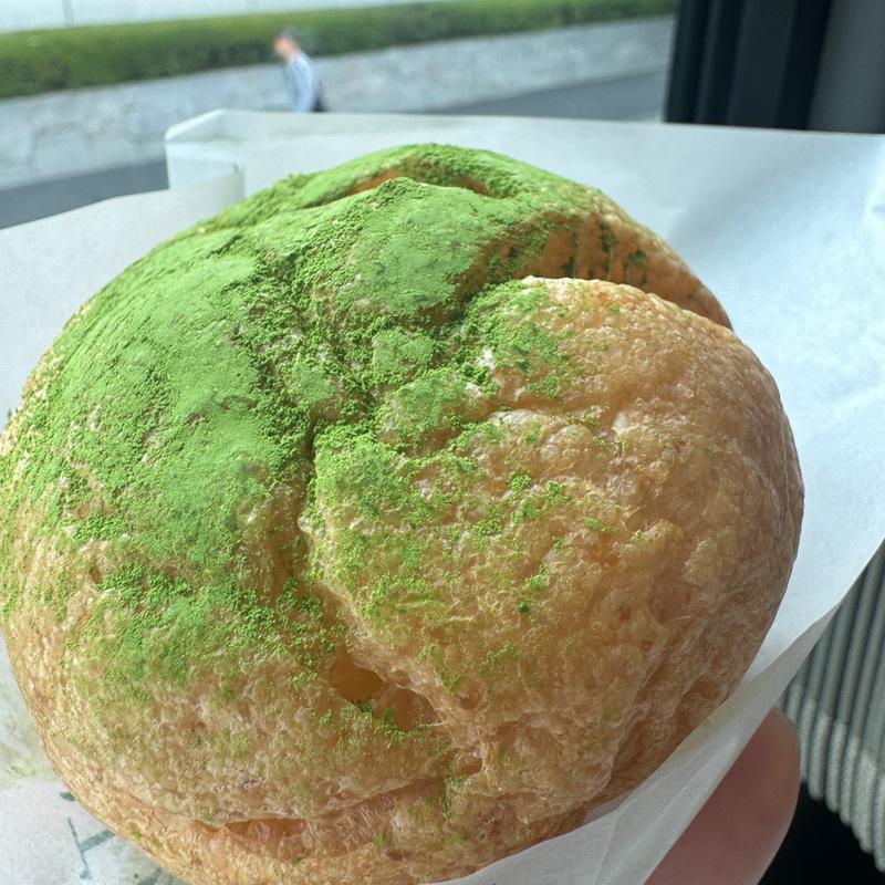お濃茶シュークリーム(雷一茶)