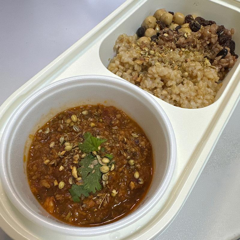 ヴィーガンキーマカレー(Beige Cafe)