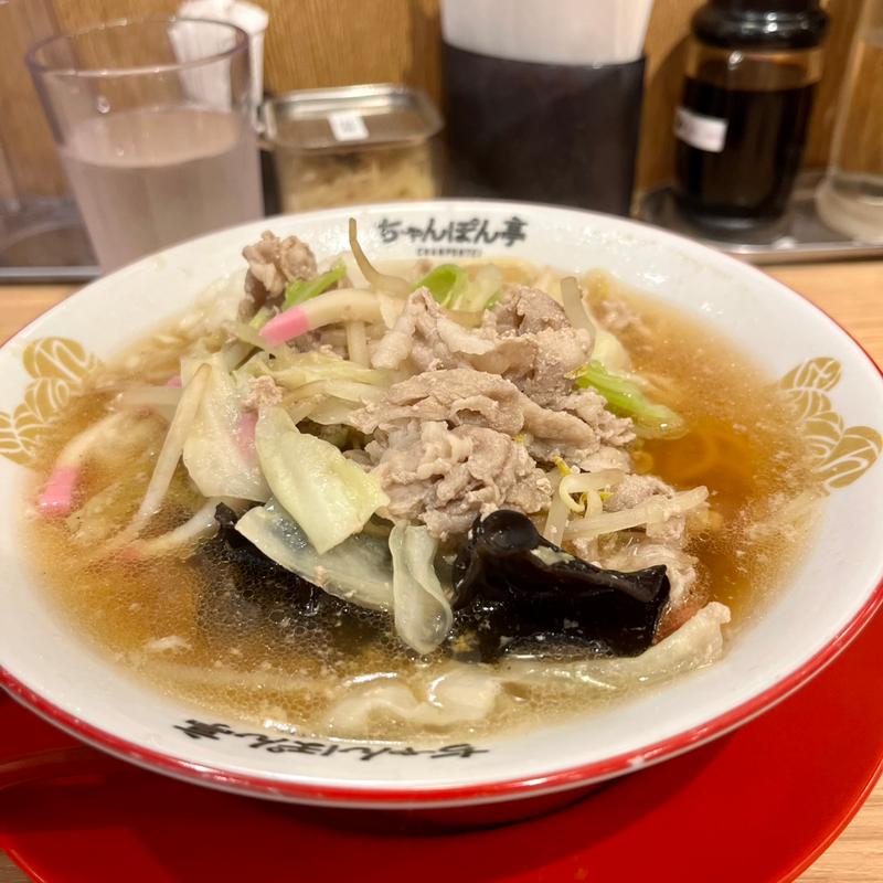 ちゃんぽん(ちゃんぽん亭総本家 二条駅店 )