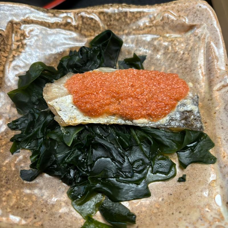鱈と明太子のわかめ煮(朝野家 （アサノヤ）)