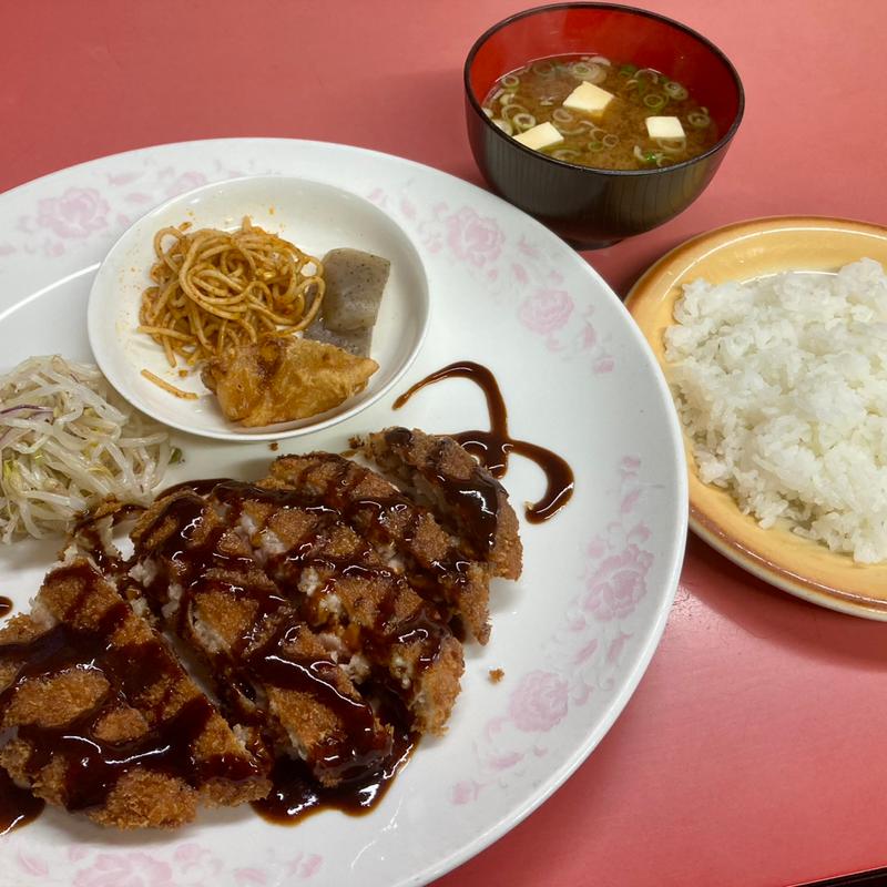 ミンチカツ定食(三平園 （サンペイエン）)