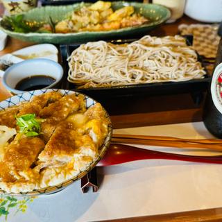 カツ丼セット(菅野そば処 ひじり庵)