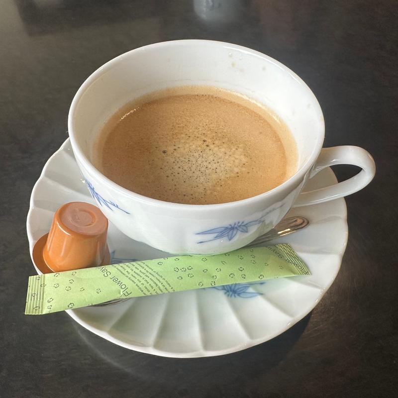 ホットコーヒー(小網代の森・ひげ爺の栖)