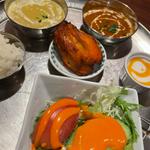 【K set】2種盛りカレーセット(ガズル 東久留米店 )