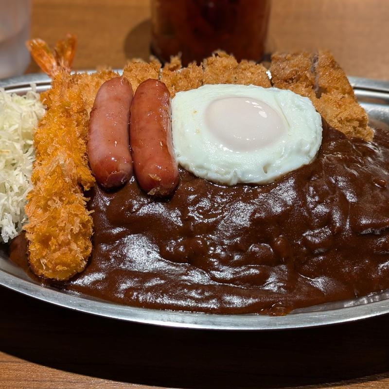 満塁ホームランカレー 大盛り(カレーの市民 アルバ 錦糸町店)