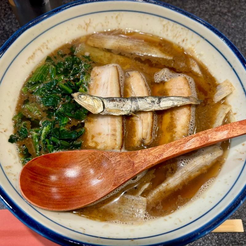 かけ（大盛）(烈志笑魚油 麺香房 三く)