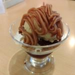 ミニモンブランパフェ(ジョイフル 宮城佐沼店 )