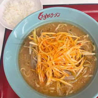 味噌ラーメン(くるまやラーメン 二宮店)