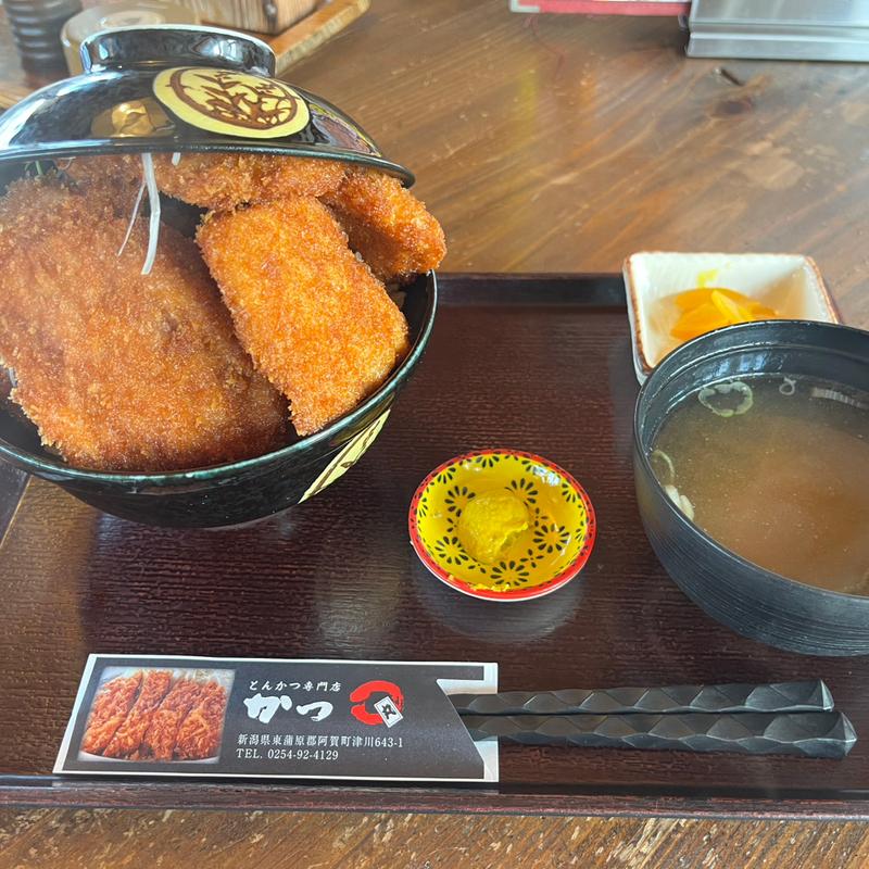 特盛カツ丼(かつ丸 津川店 )